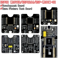 ESP8266 ESP-WROOM-32 ESP32-WROVER Development Board Test Programmer Socket Downloader for ESP-01 ESP-12F ESP-07S ESP-12S ESP32