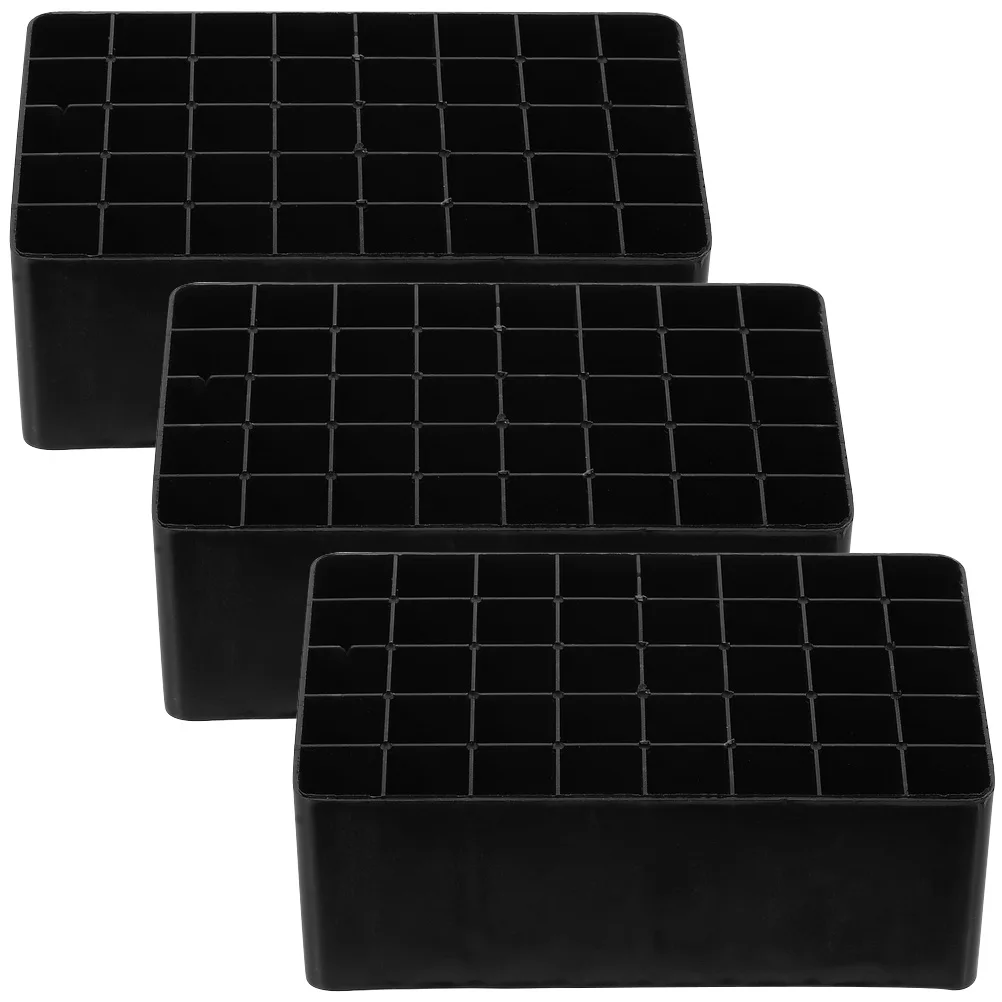 

3 Pcs Pen Box Display Stand Marker Organization Case Organizer Storage Slots Desk Holder Writing for Trays Markers