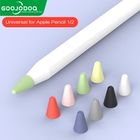 8pcs Cover Compatible with Apple Pencil 1st and 2nd Generation，Silicone Nibs Cover Replacement for iPad Pencil stylus Pen Nib