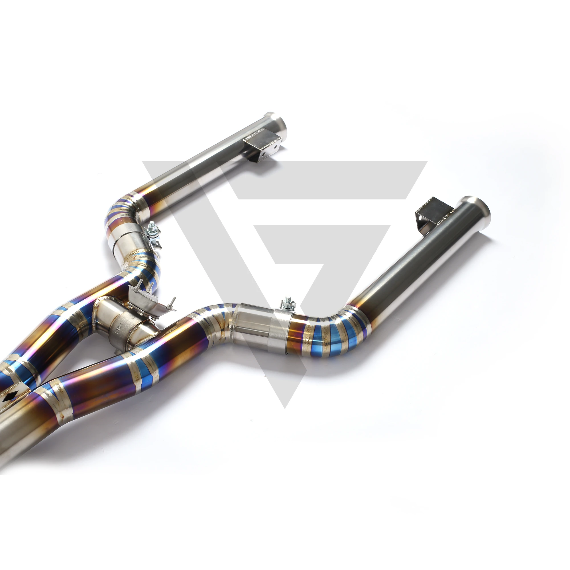 ECCF Titanium Catback Performance Exhaust for Mercedes AMG C63 C63S W205 4.0T - Image 5