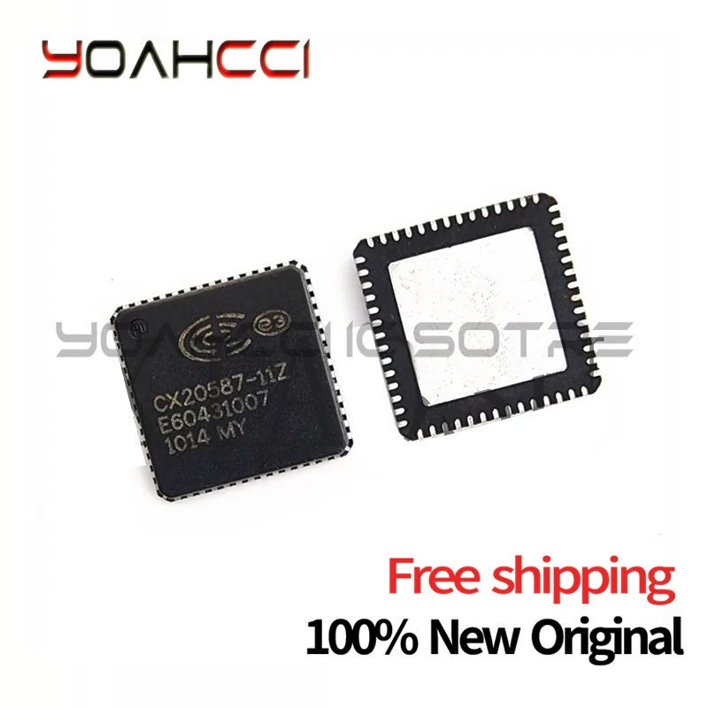 CX20587-11Z CX20587 11Z QFN-56 Chipset, 100% Original, Frete Grátis, 5-10 Pcs