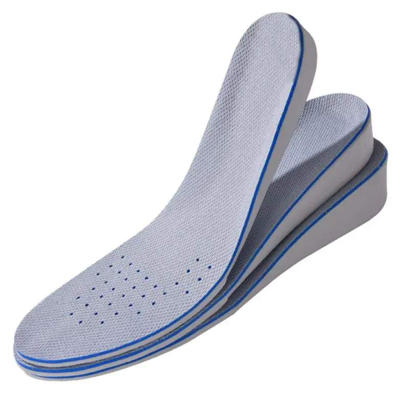 1PCS Fully Padded Soft Bottom Breathable Shock Absorbing Insole Lifting Foot Care Comfortable And Soft Insole Shoe Lift Shoe-pad