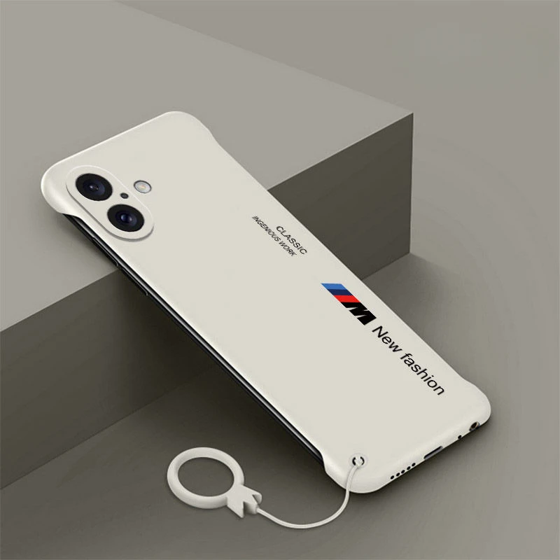 For IPhone 16 Pro Max Plus Ultra Rimless Protective Back Cover for Iphone16 16promax Phone Case Ultra Thin Borderless Hard Shell