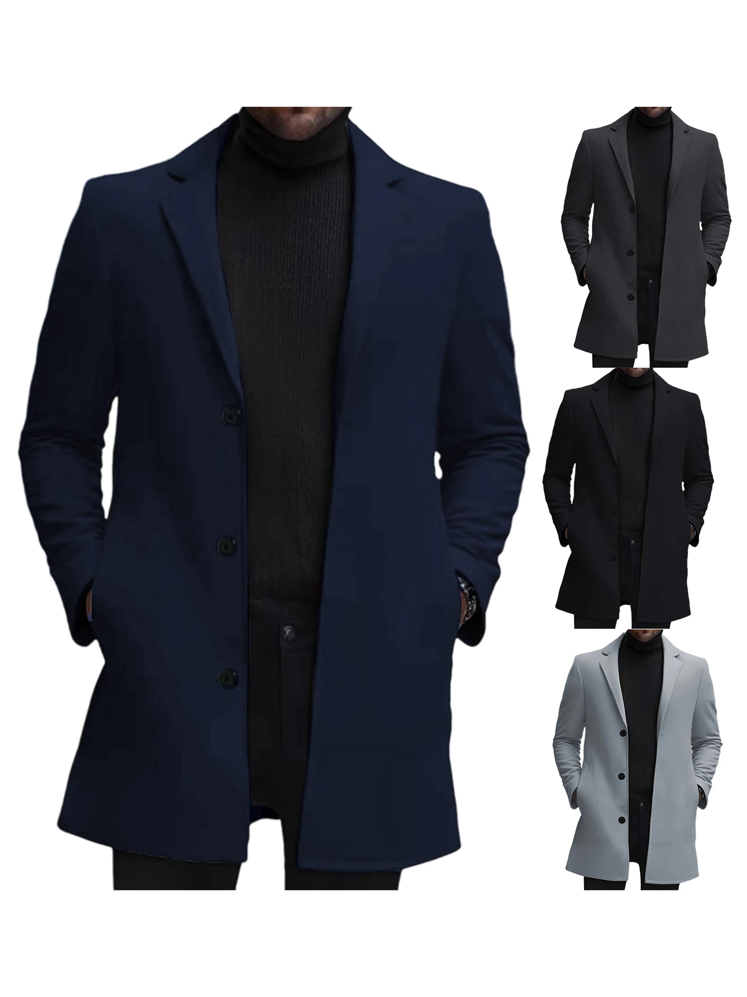Thumbnail 2 - #3 Top Mens Classic Trench Coats Picks for Every Budget