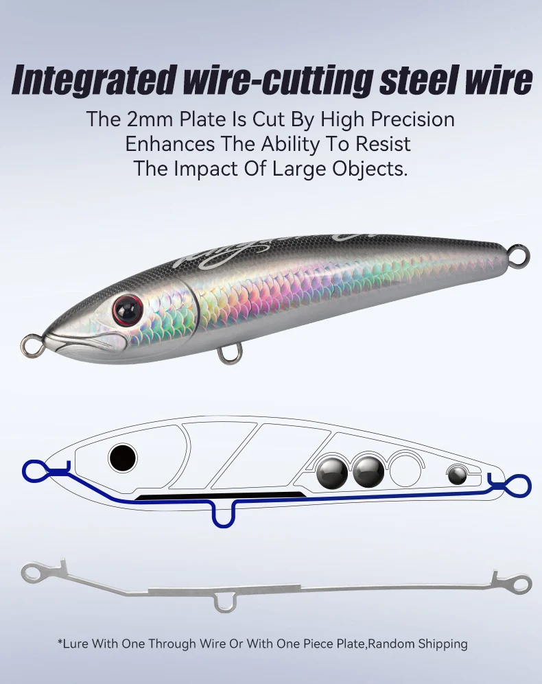 YOOFISH GT Schwimmende Bleistiftköder 180 mm 200 mm 78 g 115 g Topwater-Angelköder Künstliche harte Köder GT Salzwasser-Meeresangelköder – Detail 6