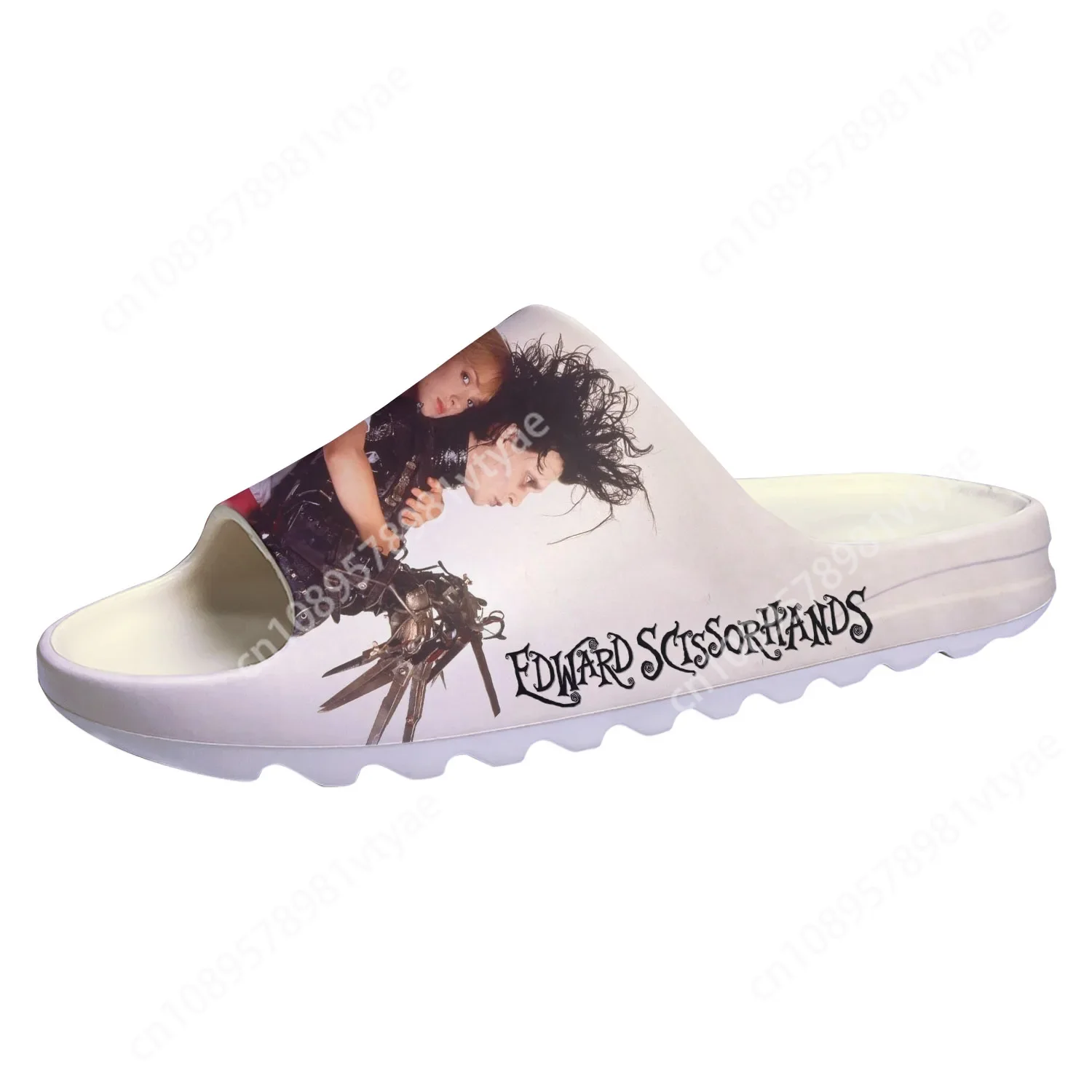 Edward Scissorhands Movie Soft Sole Sllipers Home Clogs Customized Step On Water Shoes Mens Womens Teenager Sandals