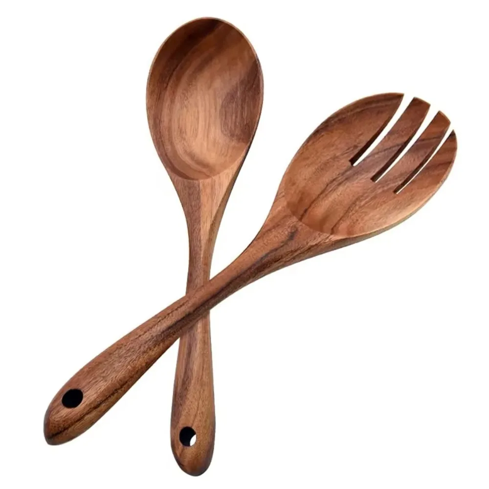 2Pcs Wooden Spoon K…