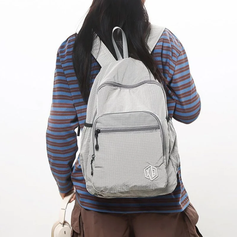 حقيبة ظهر مقاومة للماء وسريعة الجفاف وقابلة للطي للنساء - حقيبة نهارية للسفر خفيفة الوزن بلون الحلوى #3