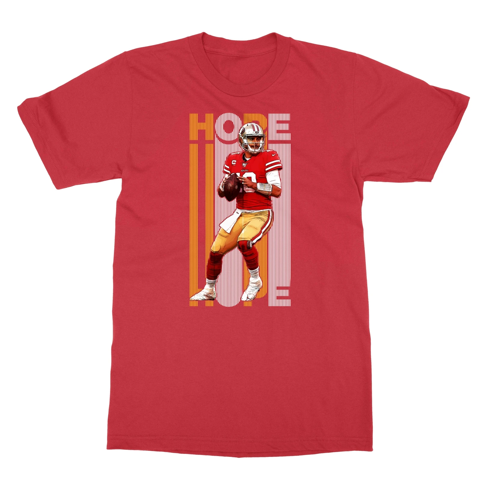 Camiseta estilo retro vintage Jimmy Garoppolo Hope para hombre