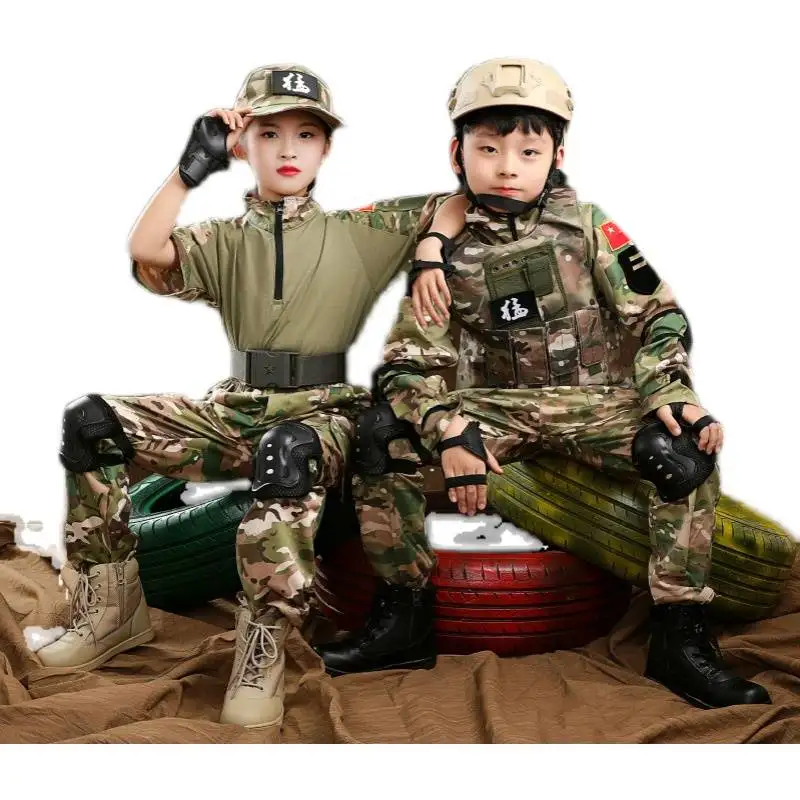 tenue-tactique-de-camouflage-pour-enfants-ensemble-respirant-avec-pantalon-long-pour-activites-de-plein-air-camp-d'ete-et-entrainement-des-etudiants