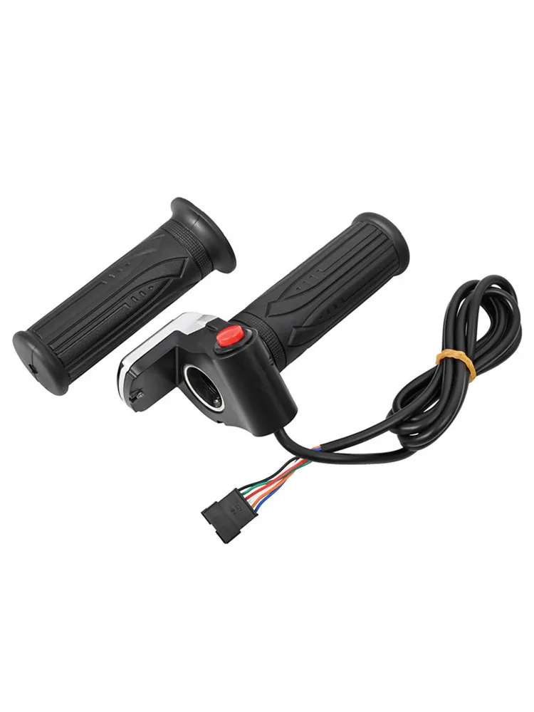 AliExpress NONE 36V 6pin E-Bike Throttle Electric Scooter Accelerator Bicycle Grip Handlebar LED Display Throttle Electric Bike Replacement