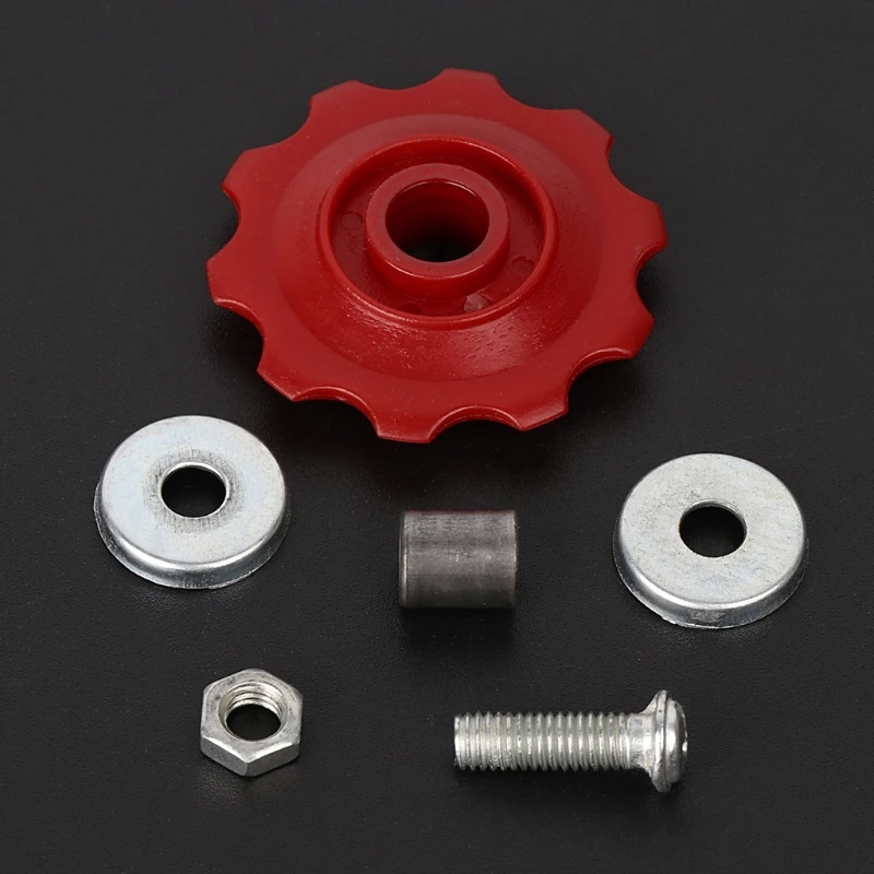 Mountain Bicycles Rear Derailleur Roller Chain Wheel Bearing Pulley Road Bike Guide Wheel Bicycles Part 10T Durable