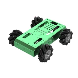 Mecanum-車の方向指示器キット,エンコーダモーター,arduino用の金属シャーシ,10kgの負荷,97mm, 12v,4wd