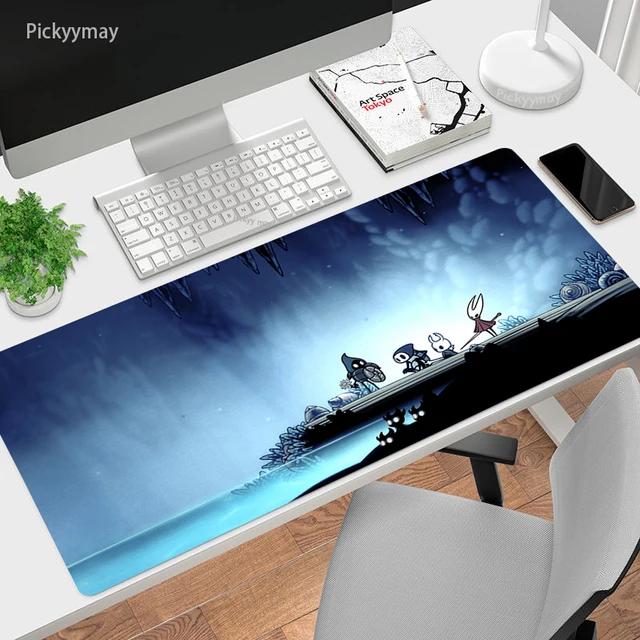 Large Hollow Knight Mouse Pad Computer Deskmat Gaming Mousepad Xxl Keyboard Mause Pad Extended Pad Table Carpet Rubber Rug XXL