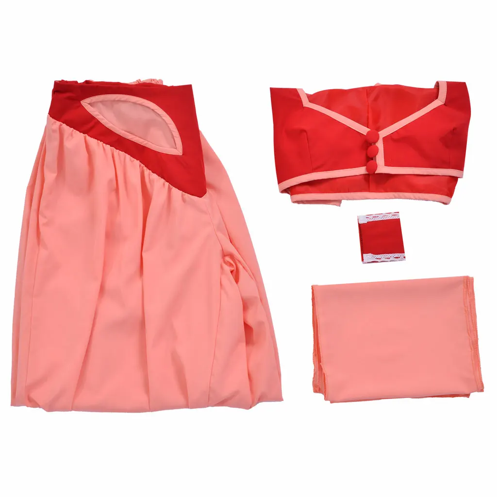 Cosplaydiy I Dream Of Jeannie Jennie สีแดงฮาโลวีน Cosplay เครื่องแต่งกายผู้หญิงเครื่องแต่งกายฮาโลวีนชุด
