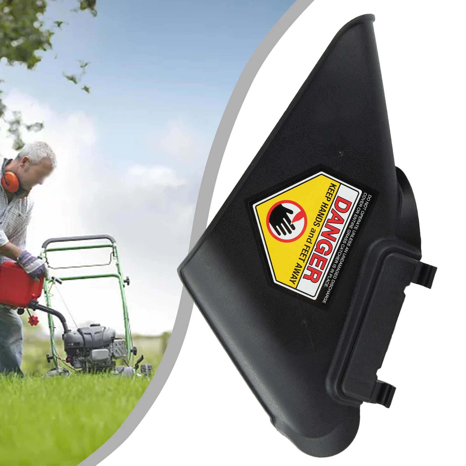 1pc Plastic Side Discharge Chute Mower Side Unloading Ramp For Troy Bilt For Walk-Behind Mower Replacement Accessories