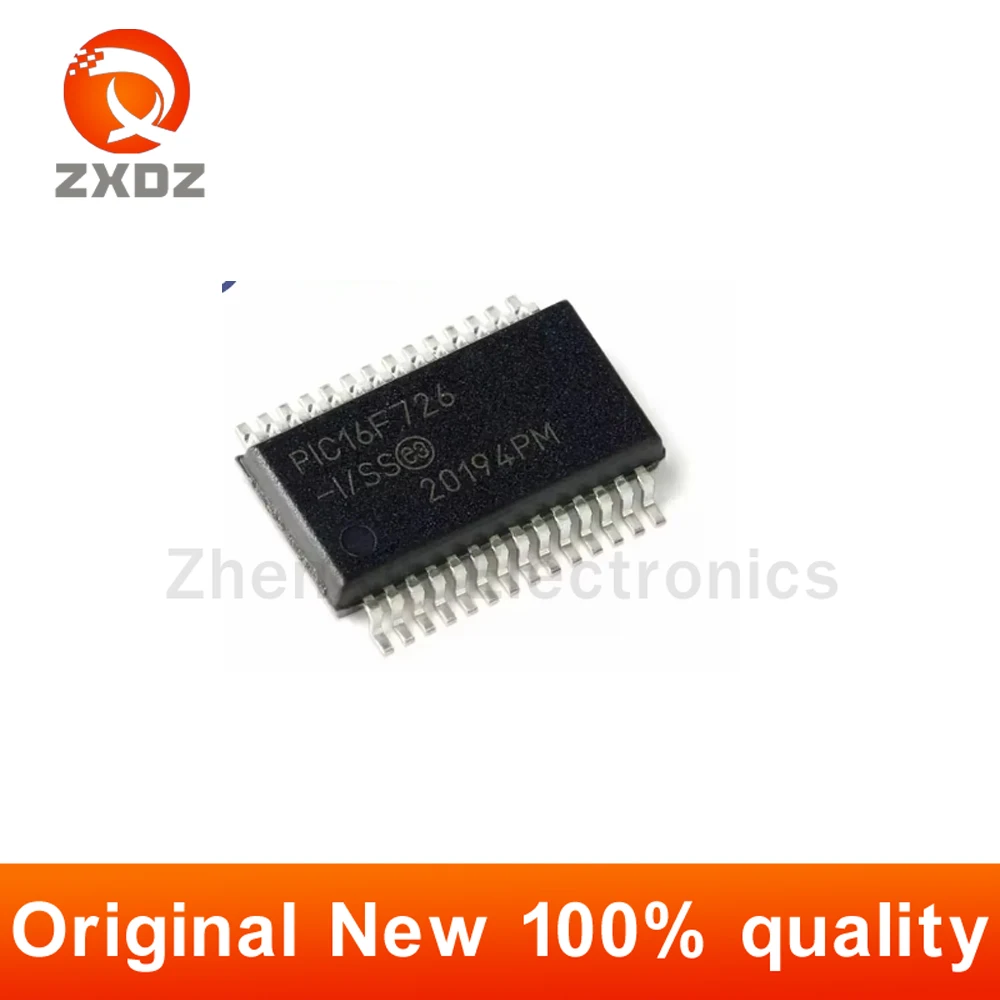 10pcs Original new PIC16F726-I/SS SSOP-28 FLASH microcontroller