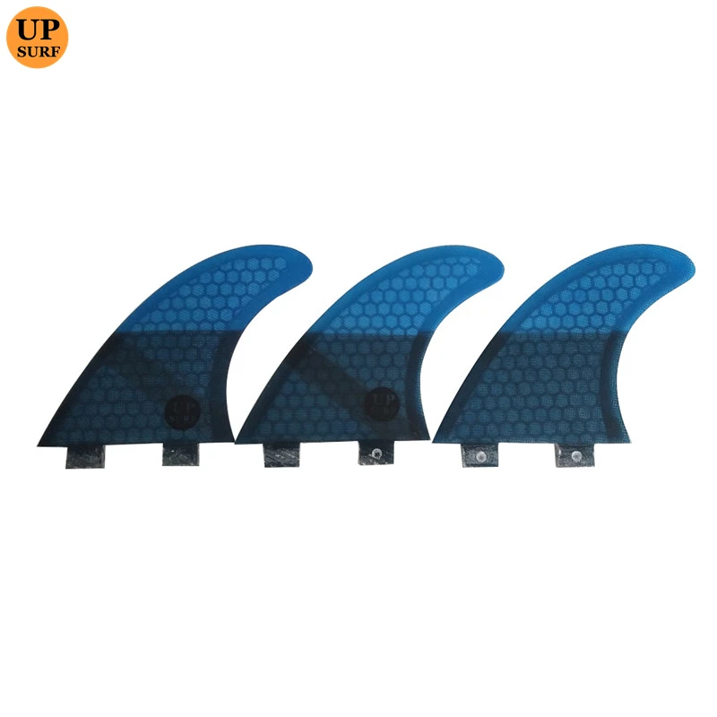 Surf Vinnen Upsurf Fcs 1 Vinnen G5/G7 Surfplank Fin 6 Kleuren Fiber Grip Surf Honingraat Surf Accessoires 3 stks/set Prancha De Surf