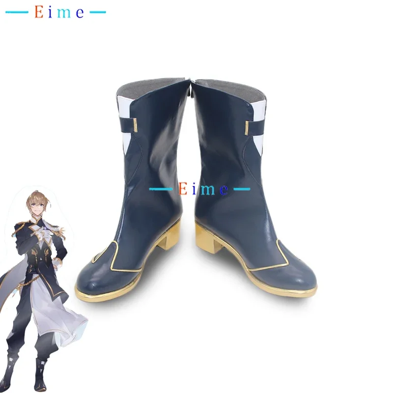 Fura Kanato Cosplay Shoes PU Leather Shoes Vtuber Cosplay Props Custom Made Big Size Halloween Party Boots