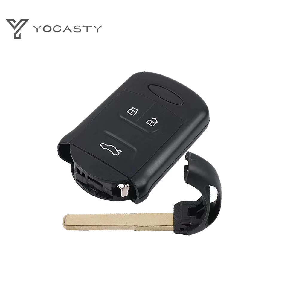 YOCASTY Original Car Key Shell Case 3 Button For Chery Tiggo 5 Tiggo 7 Tiggo 8 Arrizo 5 6 7 Replacement Remote Key Shell