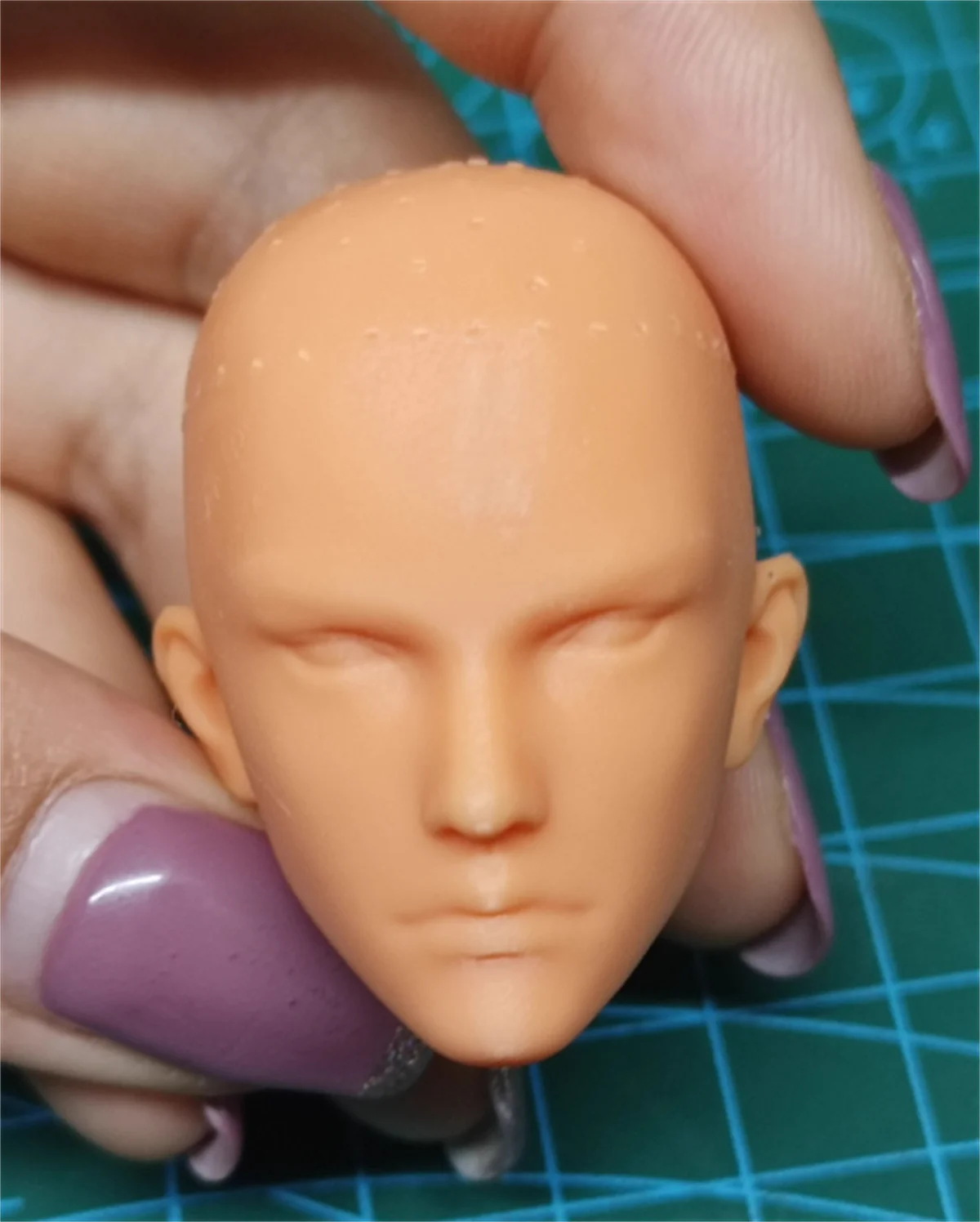 1/6 Scale Handsome Boy Kylin Zhang Unpainted  Male Head Model Sculpt Actor  for 12''Figures DIY Accessories