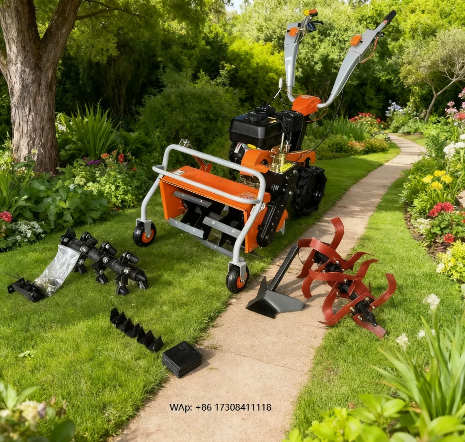 

Powerful Small powered Rotary Tiller/field and Garden Tool Manual Tiller