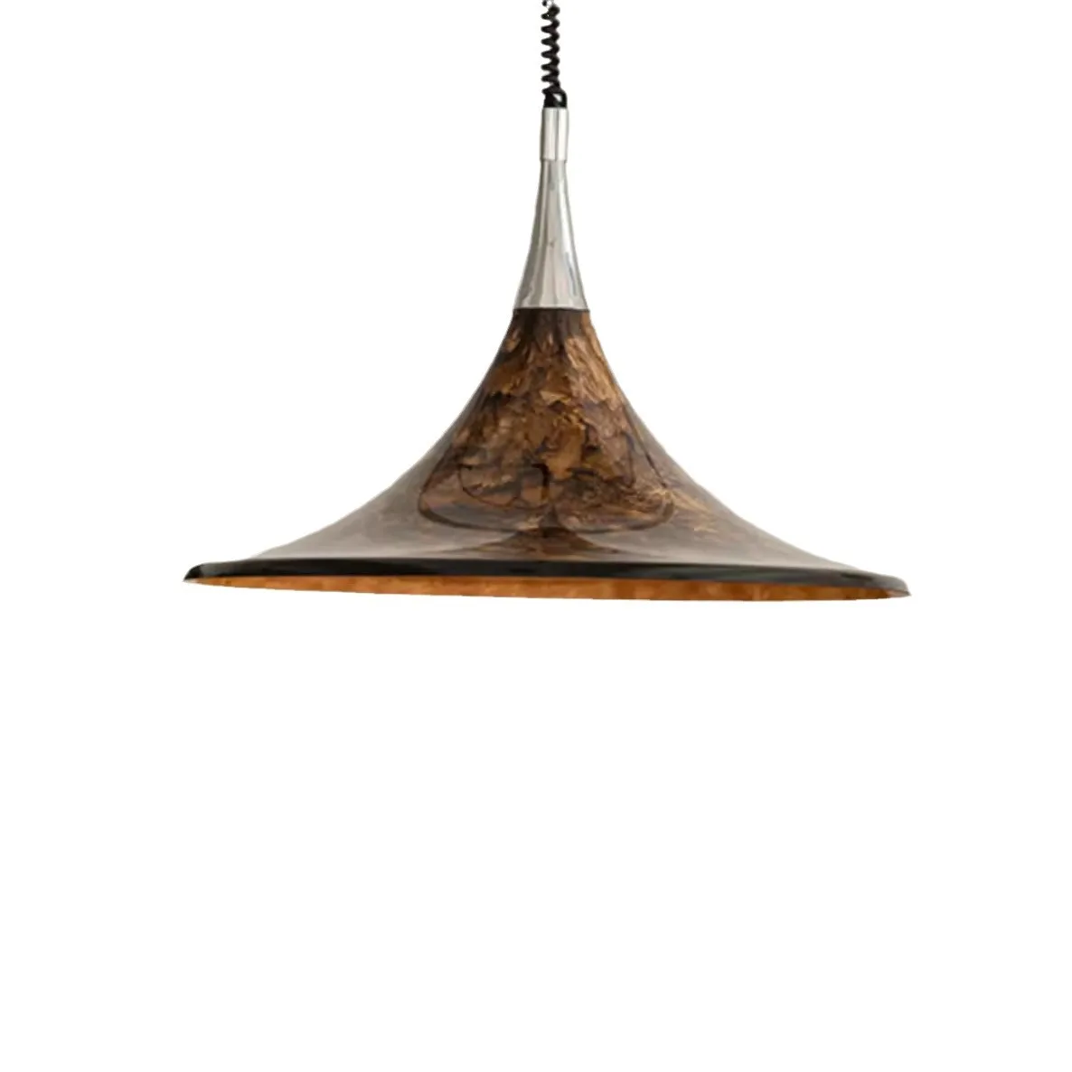 

Chandelier lifting retro painted living room island desk study main light Nordic designer telescopic lamp
