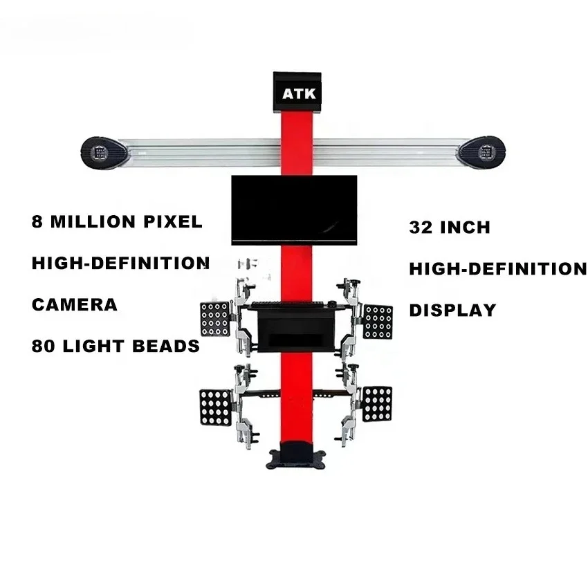 2025 NewHigh Quality 3D Four Wheel Alignment CE Certified Wheel Balancer For Car