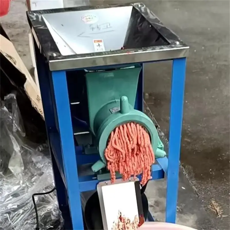 

Stainless Steel Meat Pepper Grinder Machine Electric Chicken Duck Fish Bone Crusher