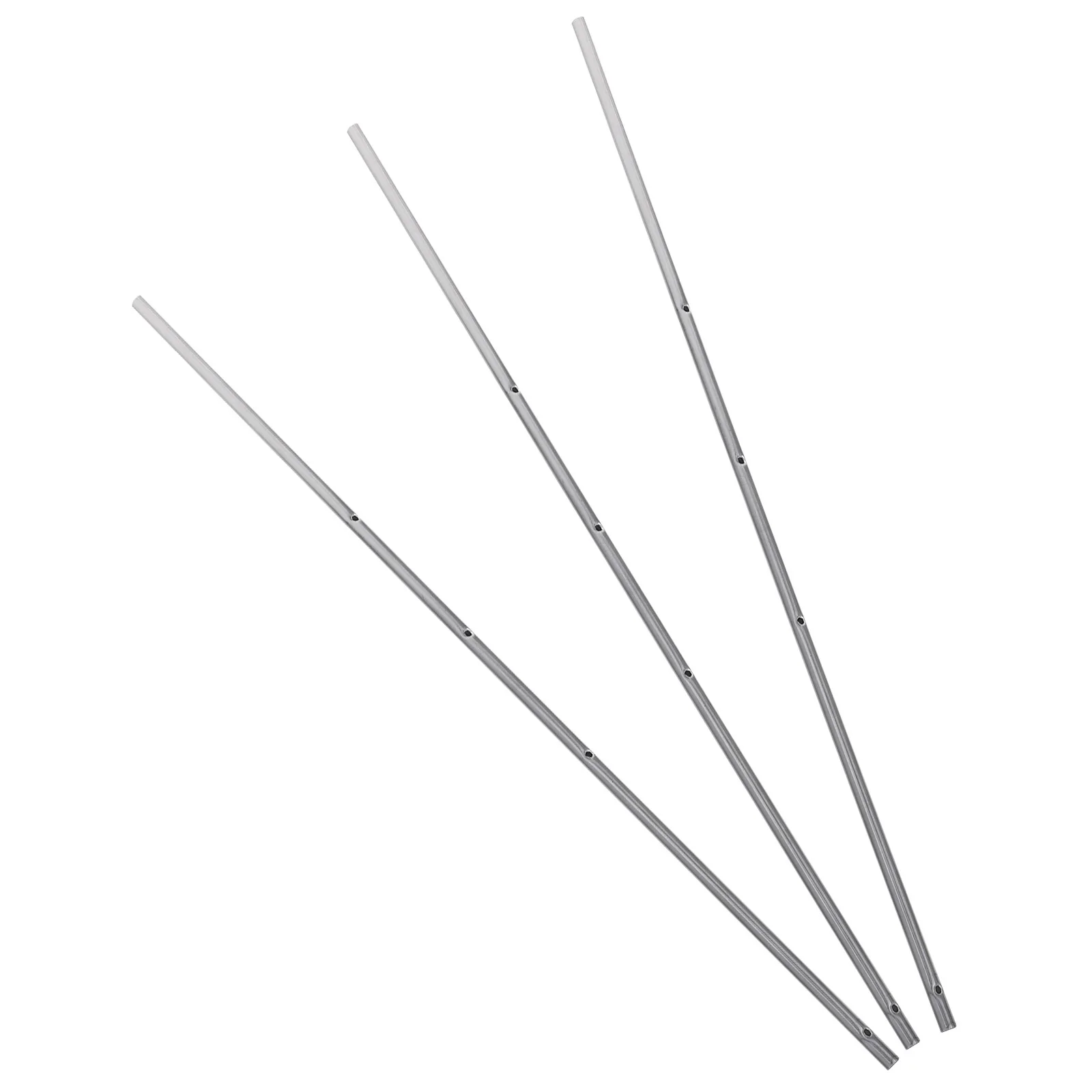 

3pcs Foosball Operation Table Soccer Rod Pole Metal Soccer Machine Rod Replacement Table Football Desk Accessory