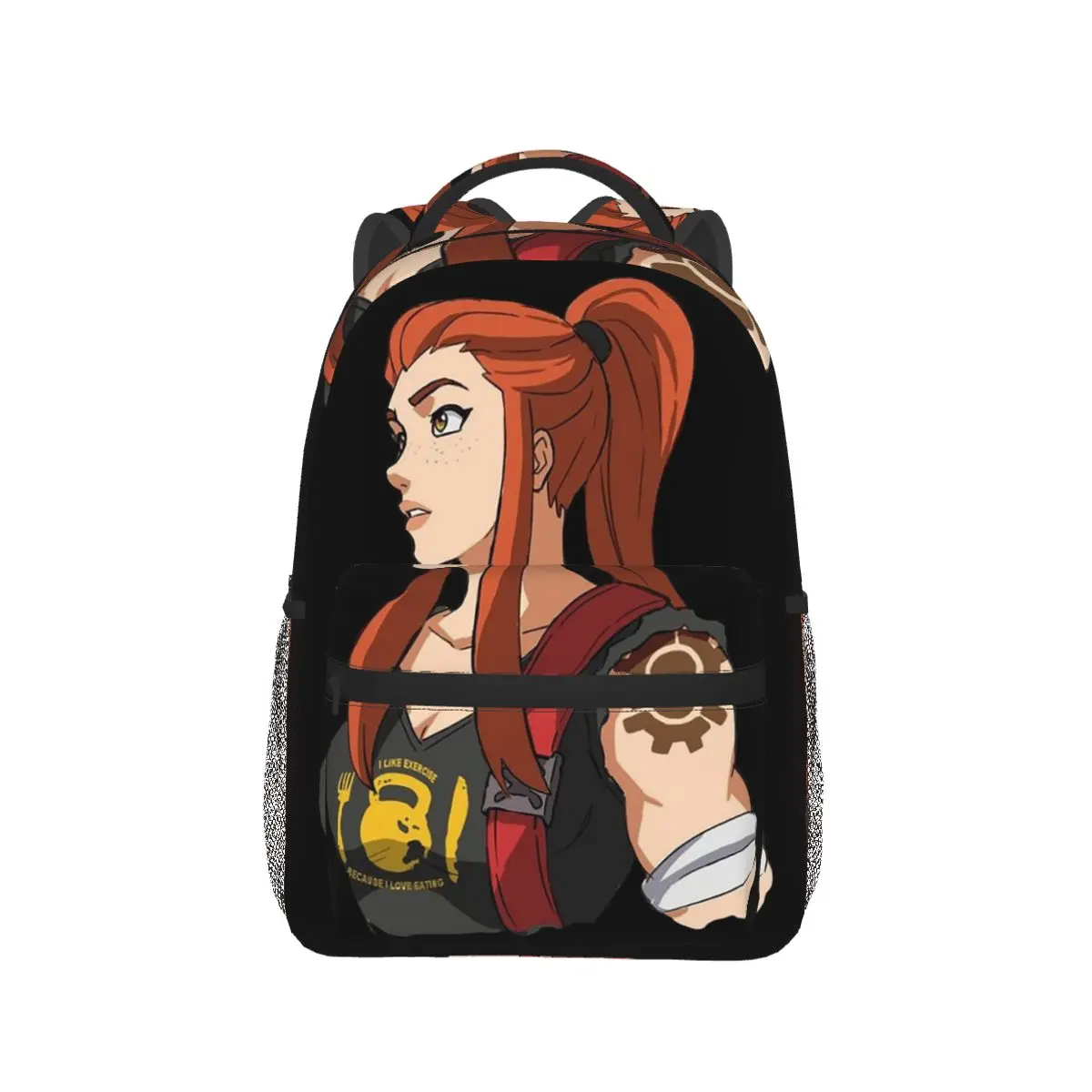 Devilman Crybaby Student Backpack School Bag Hiking Travel Daypack for Men Women Fashion Bookbag Shoulder Bags