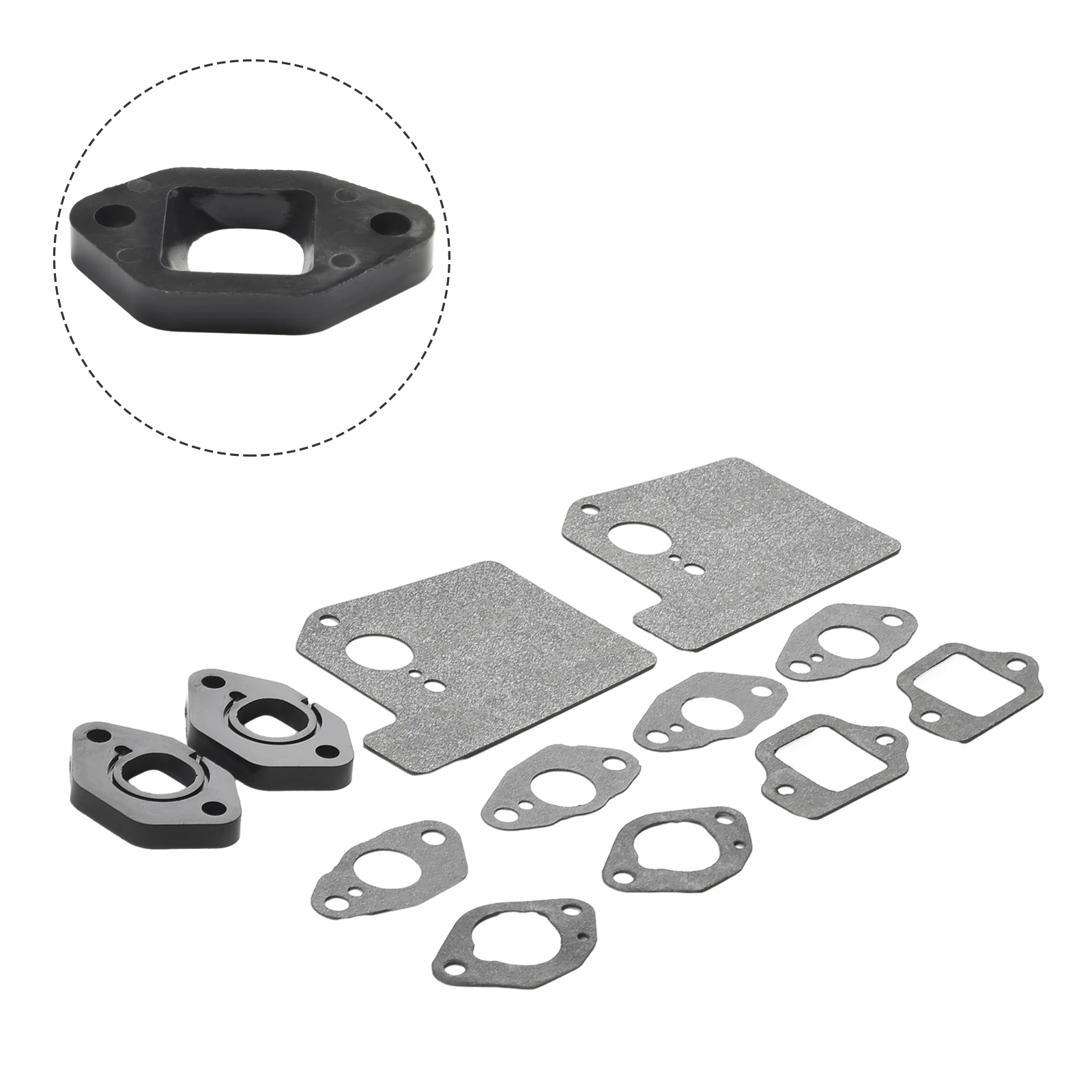 Gasket Perfect Fit Carburetor Insulator Gaskets for Honda GCV190 GSV190 GCV160A Engine Set of 2 Gaskets Included!
