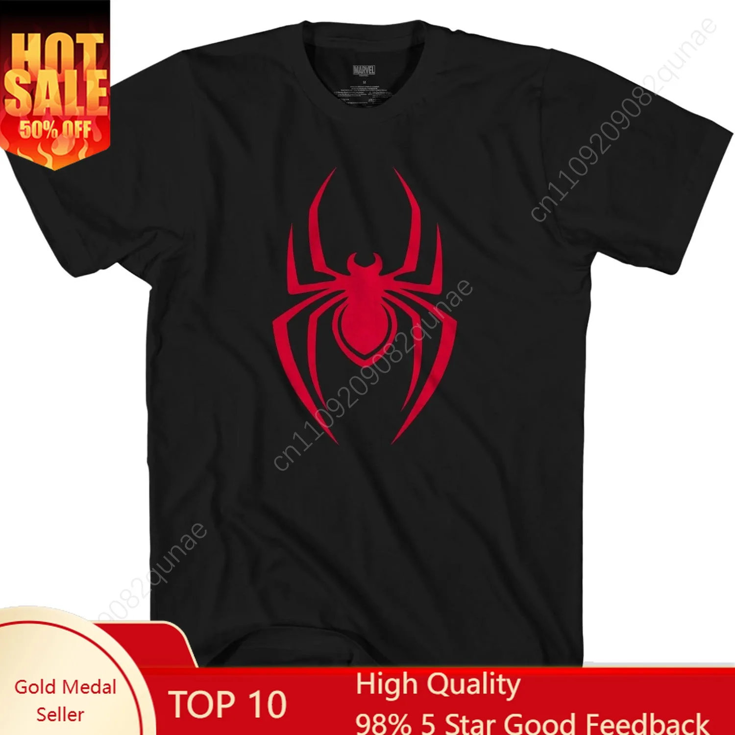 

Marvel Spiderman Spider-Man Symbol Logo Unisex T-Shir