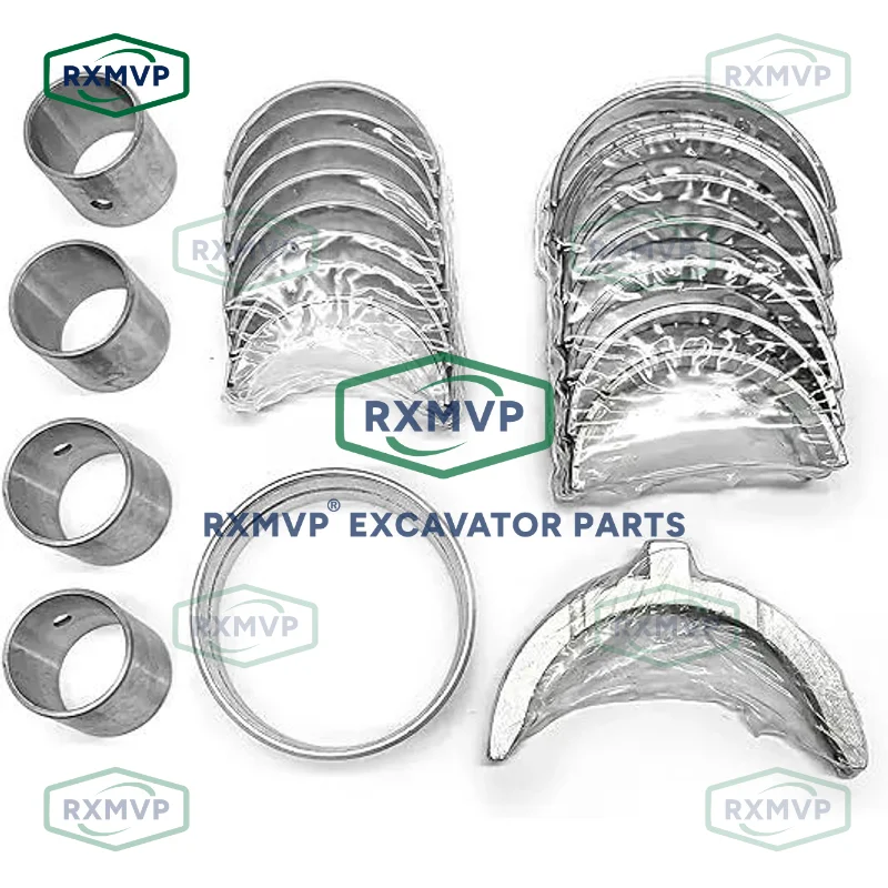 Excavator Spare Parts EnginFor Vol-vo ec D4D Liner Kit Piston Ring Valves Bearing Overhaul Rebuild Kit EC120BLC EC135B EC140BLC