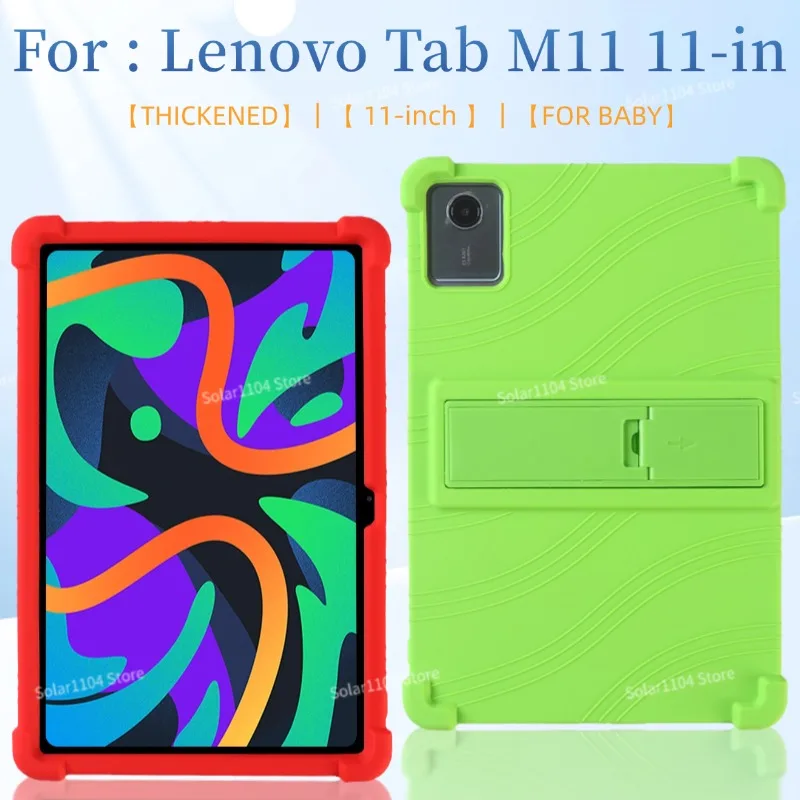 

Чехол для планшета Lenovo Tab M11 Lenovo Xiaoxin 11 TB330FU TB331FC Tab K11 LTE, силиконовая защитная подставка
