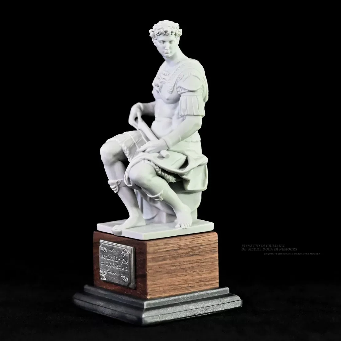 Classical Renaissance Style Resin Statue - Miniature Art Sculpture Desktop Decor Collectible Ornament
