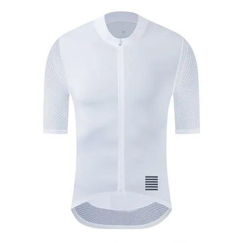 Imagen 2 del producto Camiseta de manga corta de ciclismo para hombre, Maillot reflectante de verano para bicicleta de montaña, ropa de equipo profesional para descenso