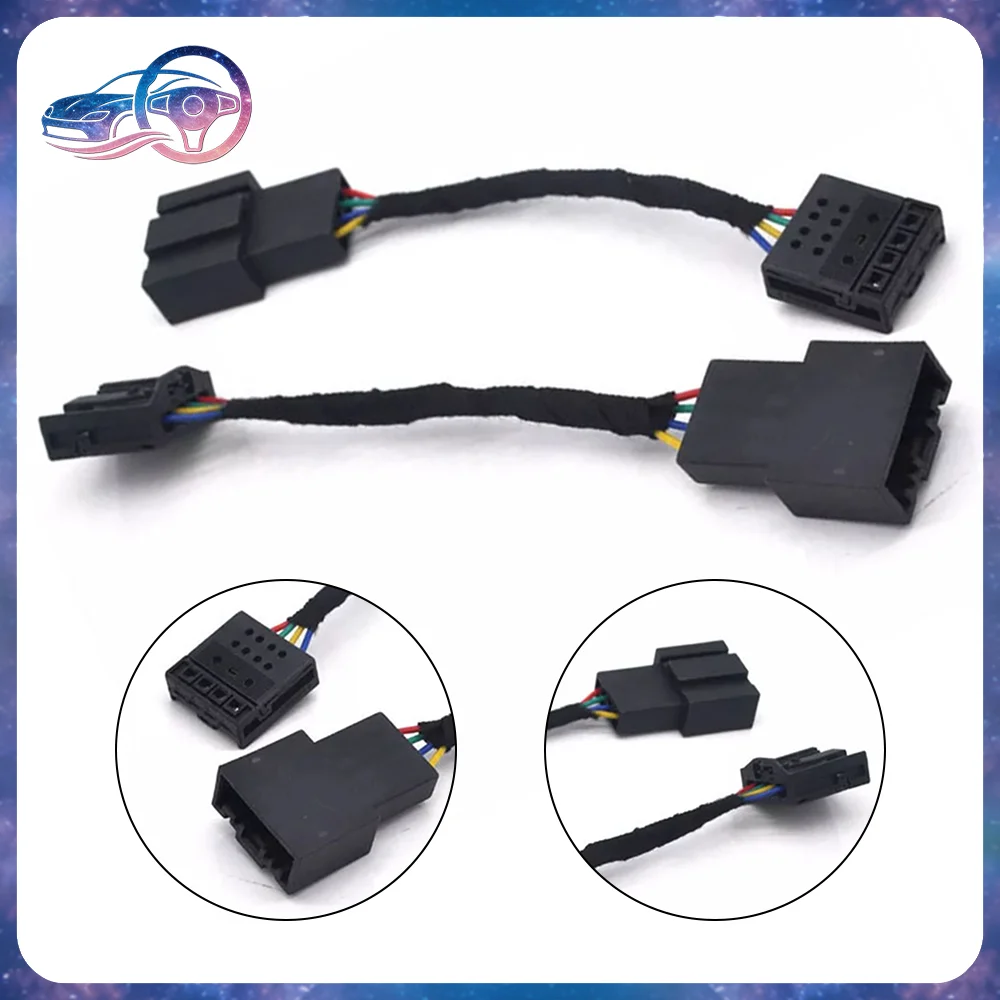 For BMW E90 E91 3 series 2x Retrofit facelift LCI Led Tail light cable adaptor harness