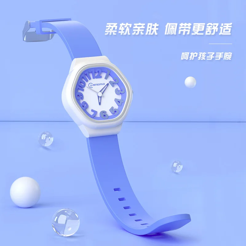 جديد أطلقت كاندي اللون الأرقام العربية الطلب مؤشر الكوارتز ساعة مضادة للماء الفتيان والفتيات ساعة رياضية للأطفال