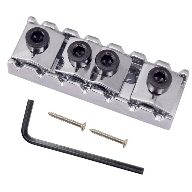 Eine Reihe von 7 Saiten Tremolo Brücke Double Locking Pulled E-Gitarre Brücke Gitarre Zubehör Teile Musikinstrument – Detail 18