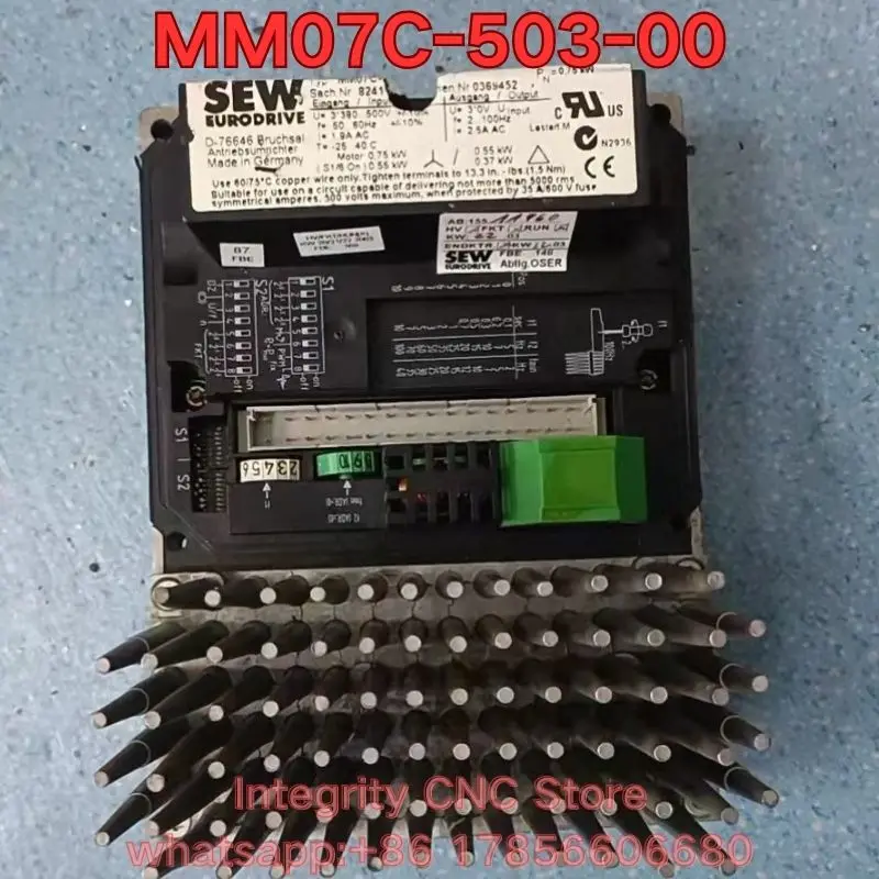 Second-hand MM07C-503-00 inverter function test is normal Latest as of July 2026
