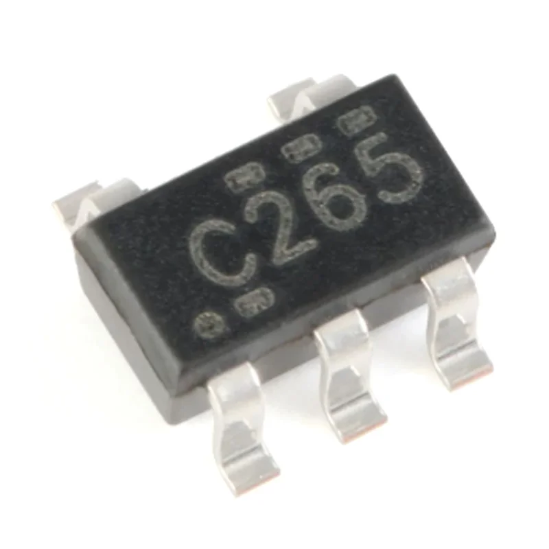 10 Brand New Original Sn74Lvc1G126Dbvr with Silk Screen C265 Sot-23-5 Three-State Output Single-Channel Bus Buffer Gate