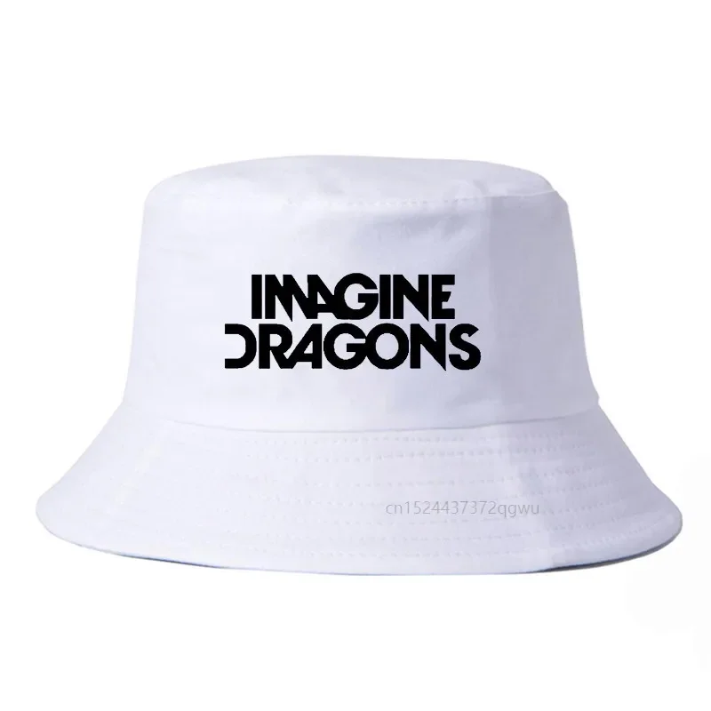 

Imagine Dragons Rock Band hat summer Unisex Bucket Hat Hunting Fishing Outdoor fisherman Cap panama bob Men Women SunHat