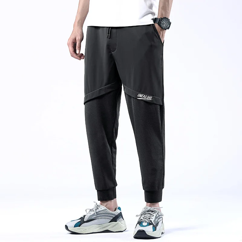 

Men's Pants Ultra Thin Mesh Casual Pants Sports Quick Dried Harun Outdoor Running Pants Men Clothing Y2K Pants Men Joggings