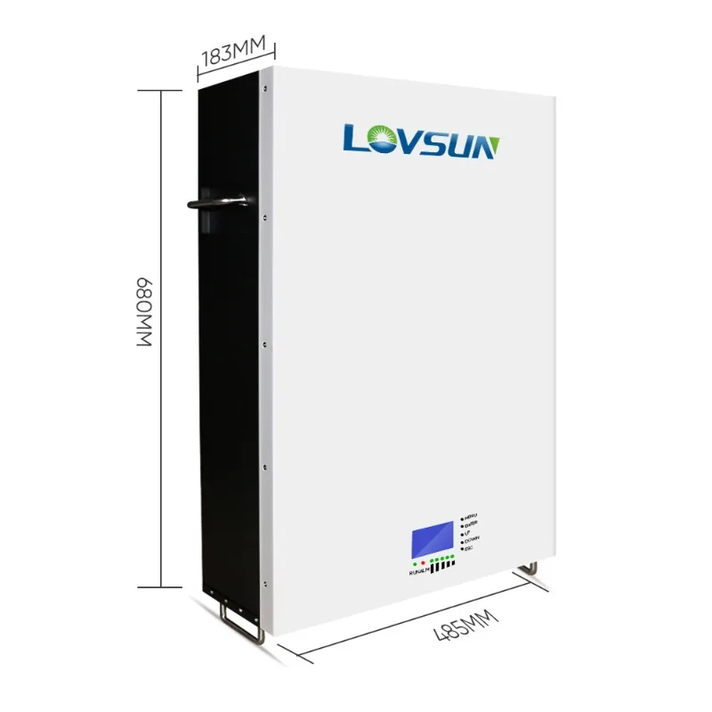 Wholesale Lovsun 51.2V 48V 100AH 200AH Power Wall Lithium Battery Deye Growatt Goodwe Communication