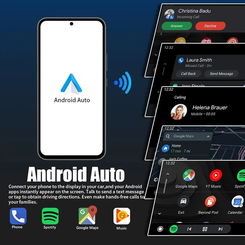 Wireless CarPlay Android Auto Interface for Audi A1 Q3 2012-2018, with Mirror Link AirPlay Navigation Car Play Functions view 3