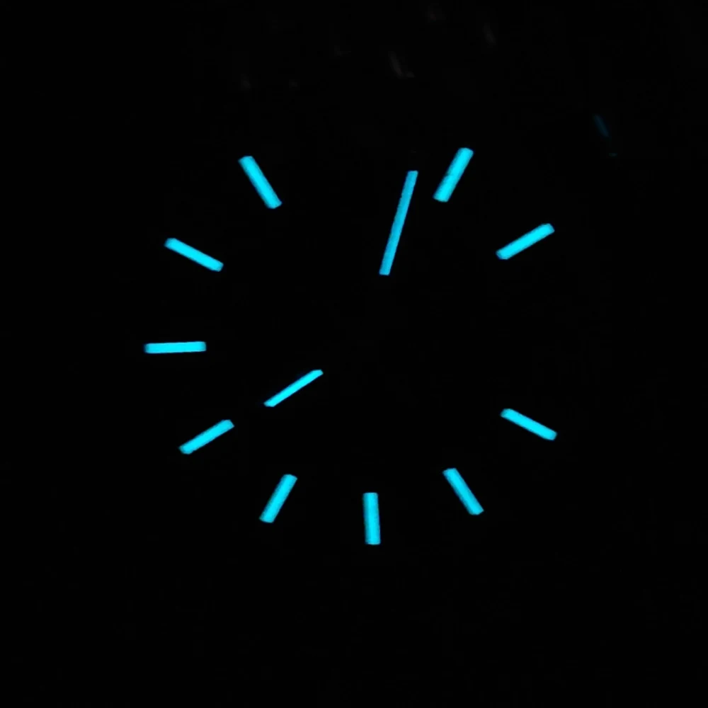 Lancette dell'orologio luminose blu di alta qualità con quadrante da 31 mm, adatte al movimento 8285/8215, quadrante 8285, accessori per orologi da uomo