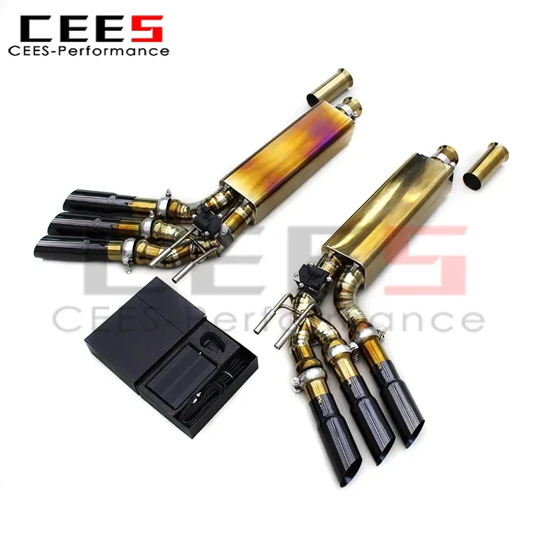 

CEES Exhaust Pipe Muffler Free Flow Downpipe for Mercedes-Benz G63 AMG W464 4.0T 2019-2023 Complete Catback System