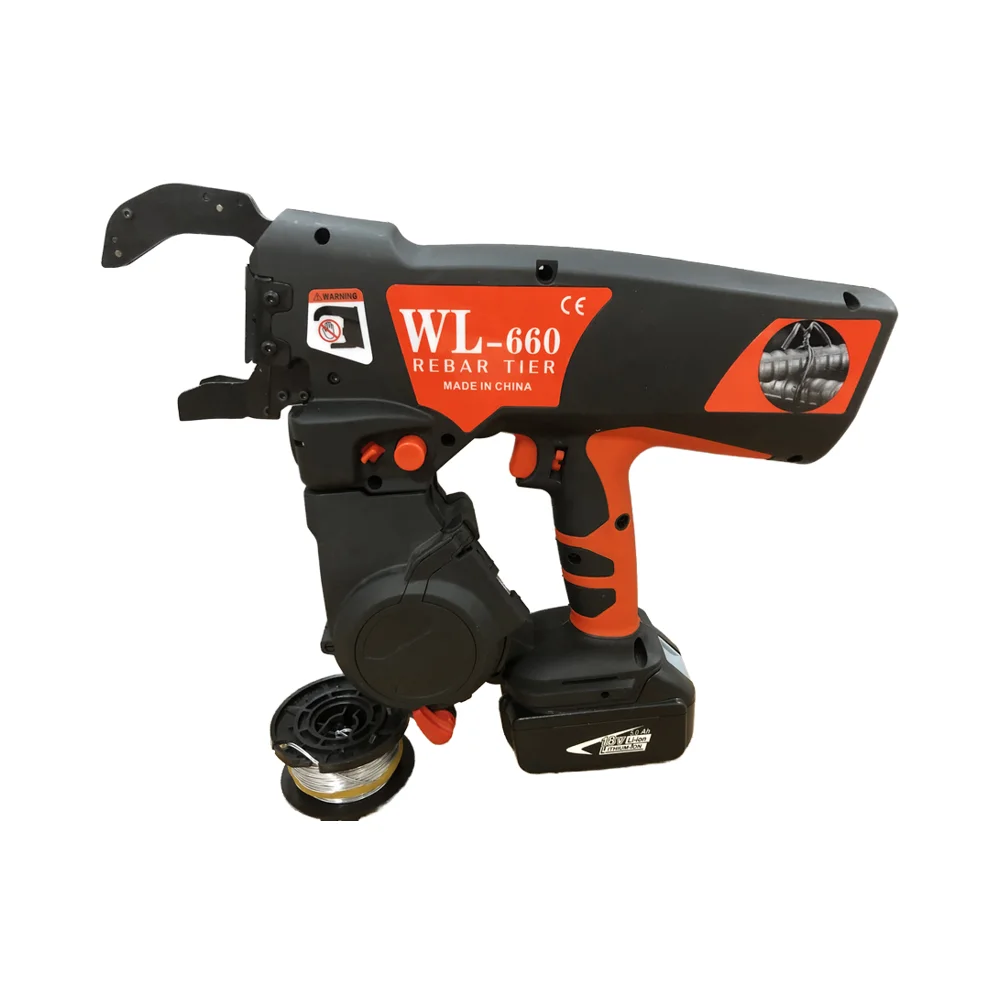 

Manual Rebar Tying Tool WL-660 Battery Powered Rebar Wire Coil Tying Machine