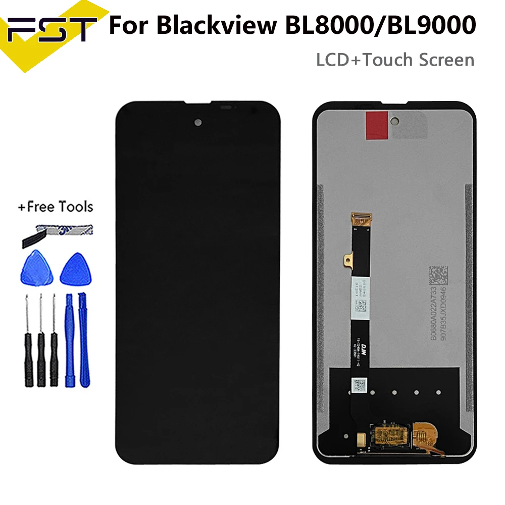 

New 6.78" For Blackview BL8000 LCD Display + Touch Screen Assembly Replacement For Blackview BL9000 Smartphone Display + tools